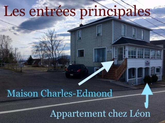 Appartement Chez Leon Grandes-Bergeronnes Exteriör bild
